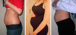 13 неделя беременности размер живота