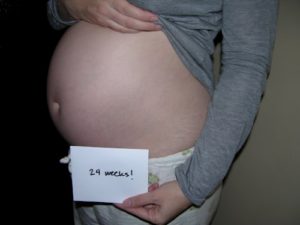 Живот маленький на 24 неделе беременности