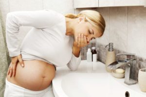 На 39 неделе беременности понос и рвота