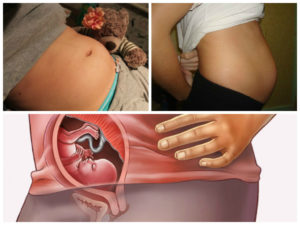 Первые недели беременности ощущения в животе