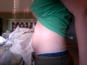 Сдулась грудь на 8 неделе беременности