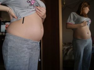 Живот на 20 неделе беременности мальчиком