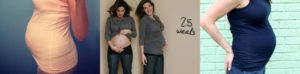 Живот на 25 неделе беременности девочка