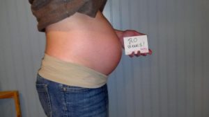 Живот на 20 неделе беременности мальчиком