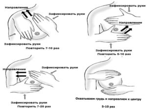 Массаж при лактостазе у кормящих мам