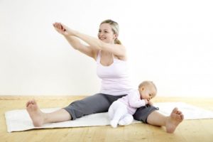 Упражнения для похудения кормящим мамам