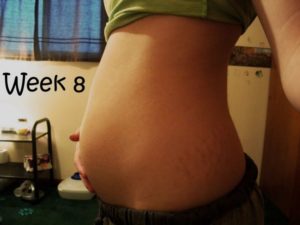 Большой живот на 8 неделе беременности почему