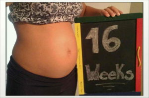 16 неделя беременности двойней
