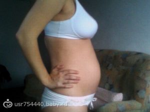 Живот на 30 неделе беременности маленький