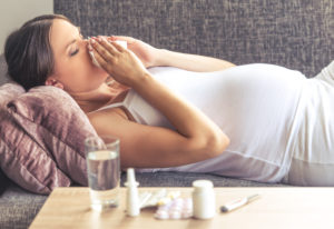 Простуда в первом триместре беременности последствия