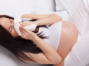 Кровь из носа при беременности второй триместр причины