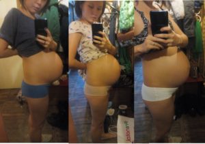 Живот на 38 неделе беременности твердеет