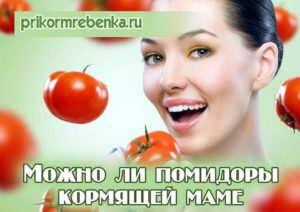 Можно ли кормящей маме есть помидоры свежие