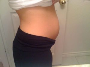 Нет живота 14 недель беременности