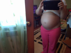 Беременность 28 недель шевеления внизу живота