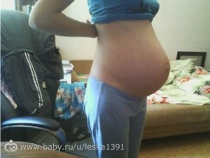 28 неделя беременности живот низко расположен